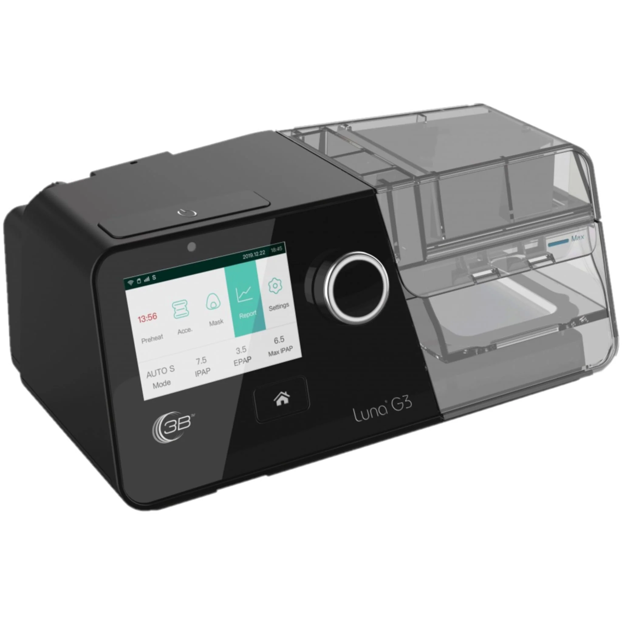 Luna G3 Auto CPAP Machine With Heated Humidifier - Image 8