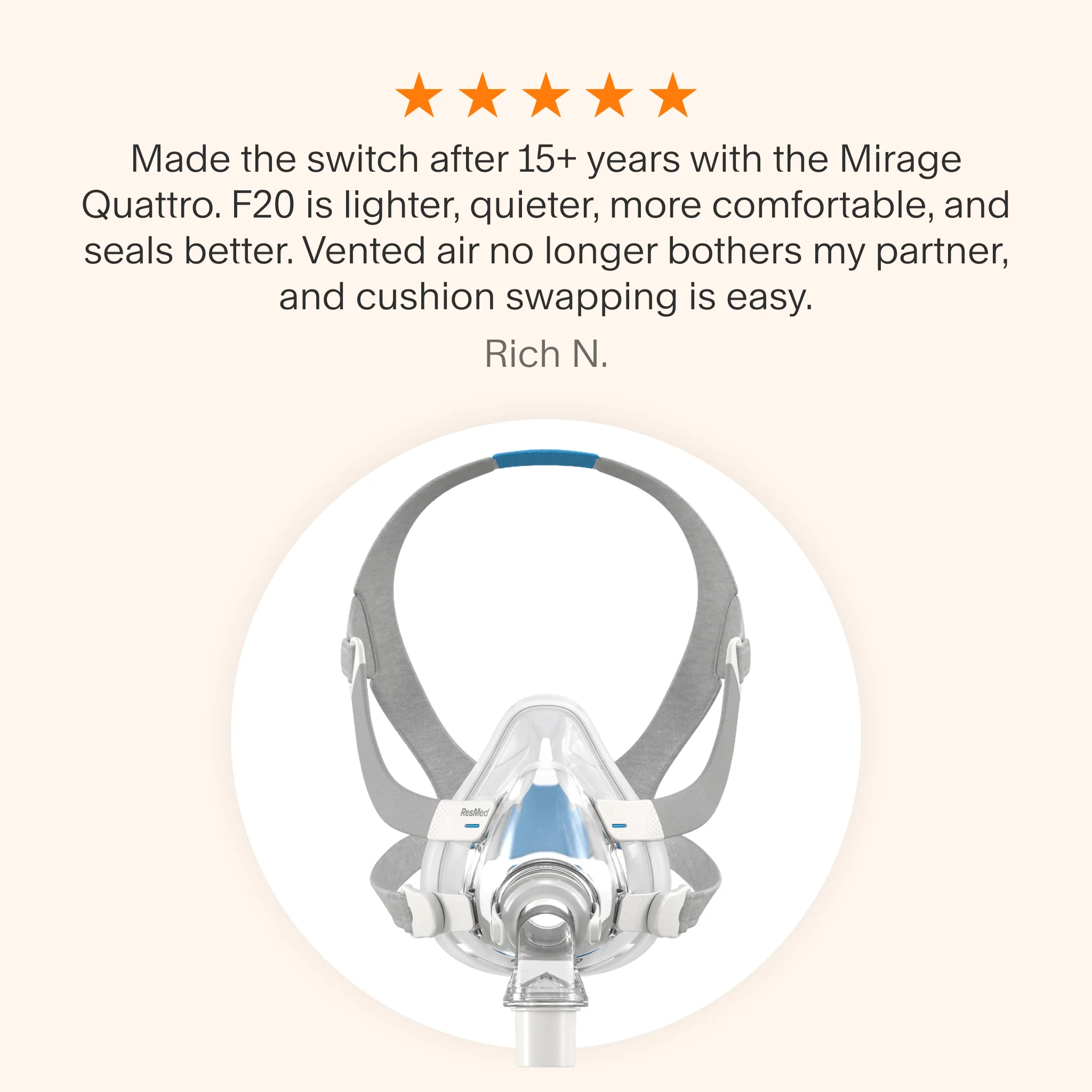 AirFit F20 Full Face Mask - Image 5