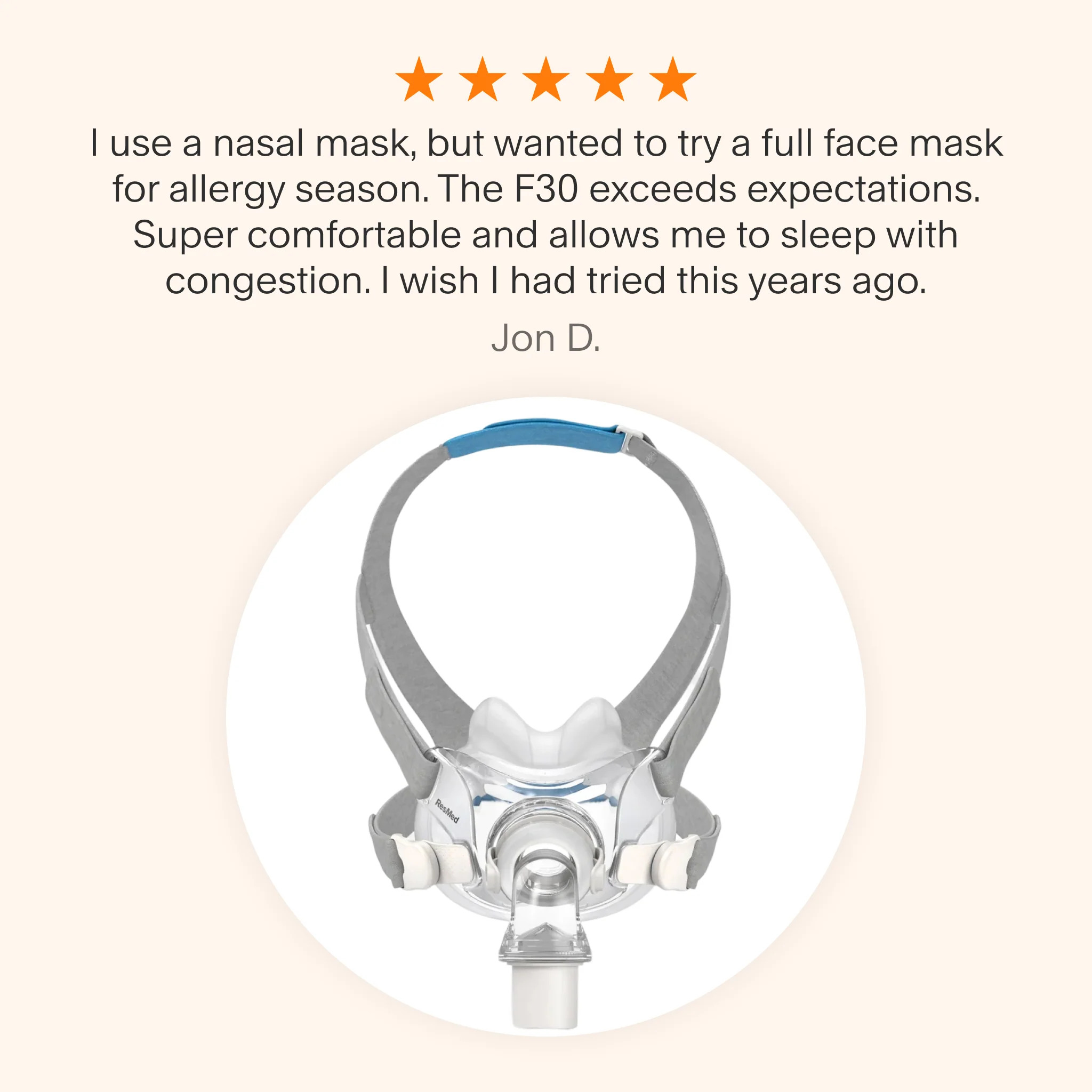 AirMini with AirFit F30 Full Face Mask Bundle - Image 5