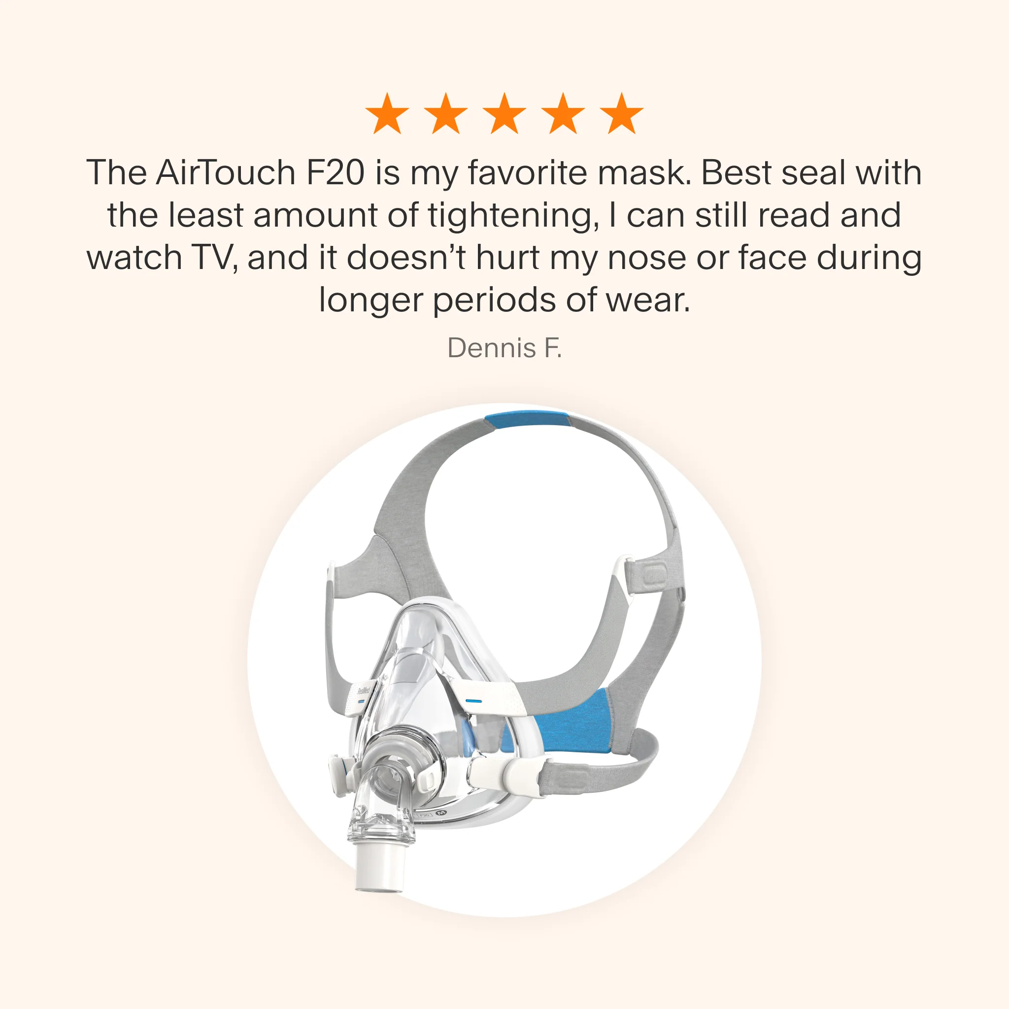 AirTouch F20 Full Face CPAP Mask - Image 5