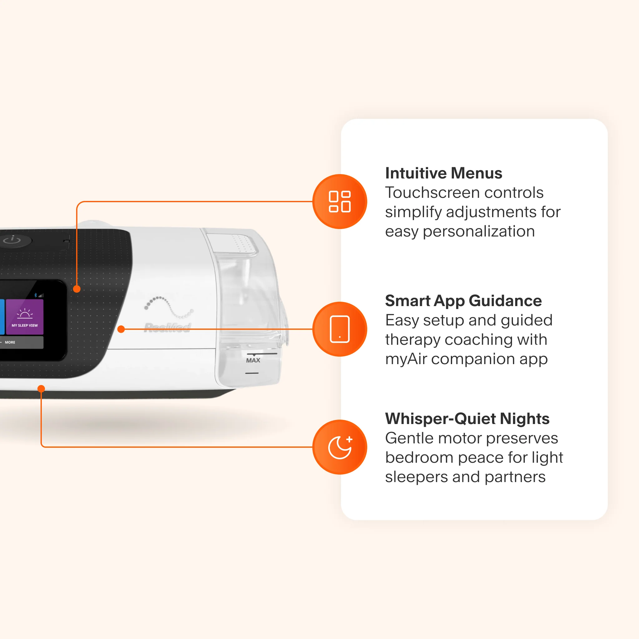 ResMed AirSense 11 AutoSet CPAP Machine - Image 4