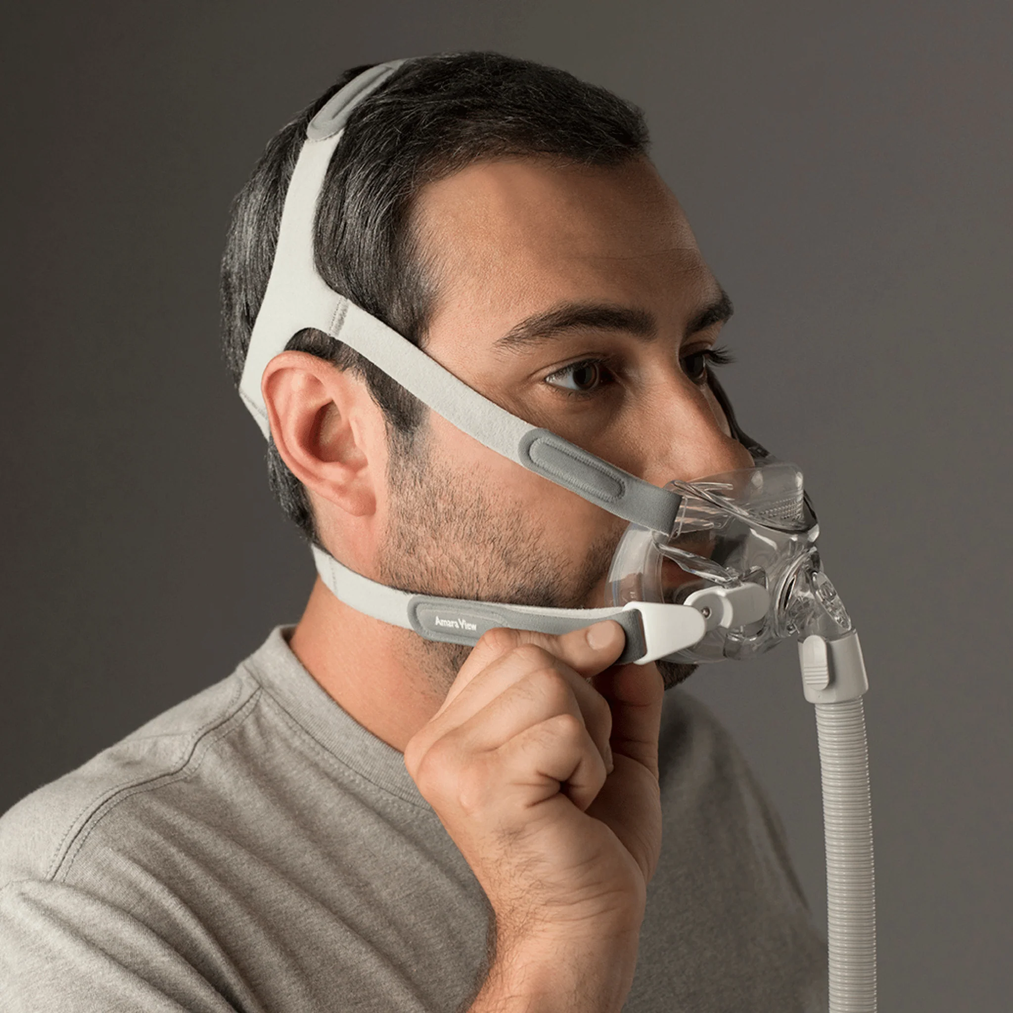 Amara View Full Face CPAP Mask with Headgear - Image 13