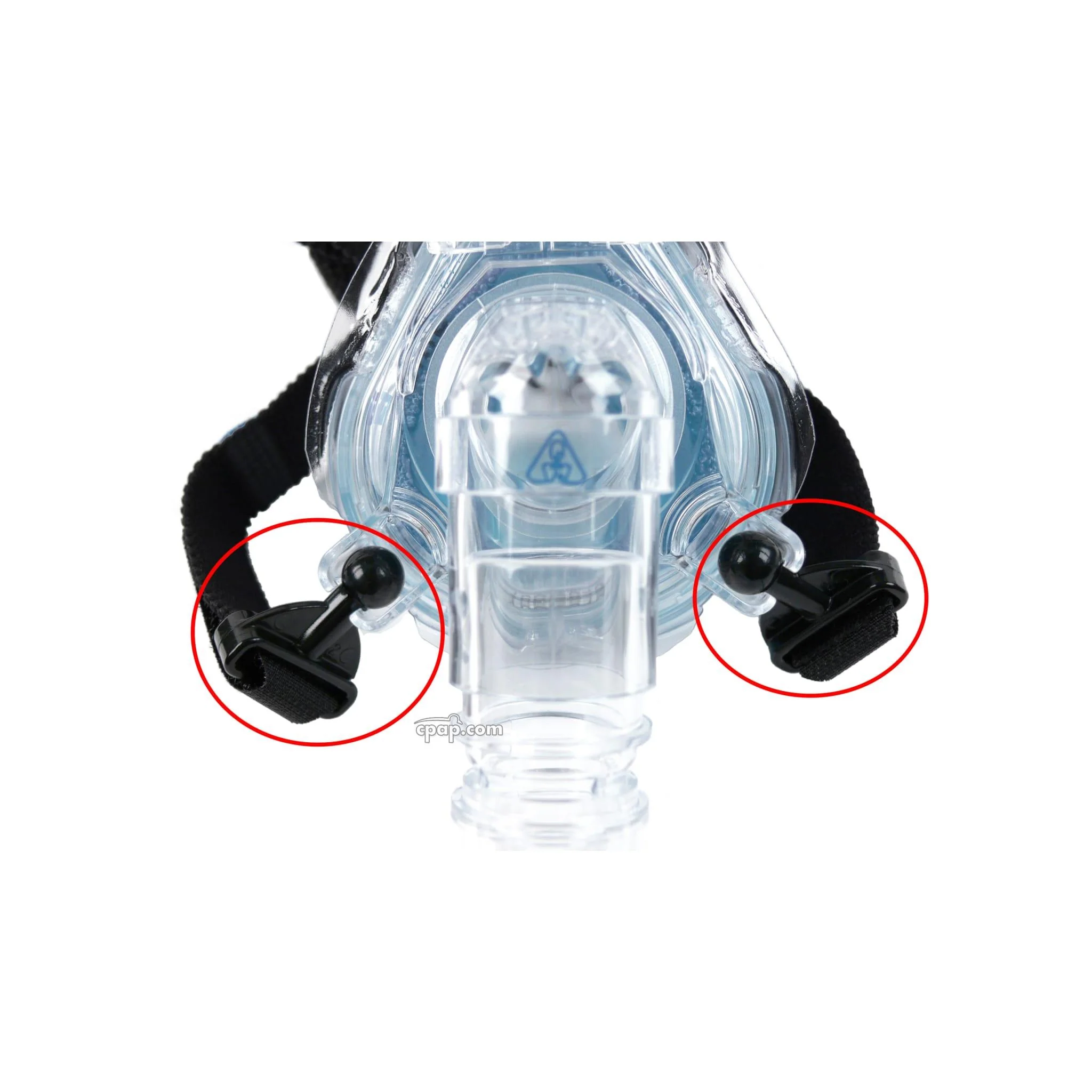 Ball & Socket Headgear Clips for Comfort Series Masks (2 pack) - Image 3