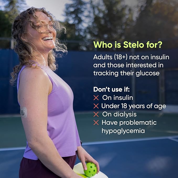 Dexcom Stelo Glucose Biosensor 2-Pack – OTC Continuous Glucose Monitor - Image 5