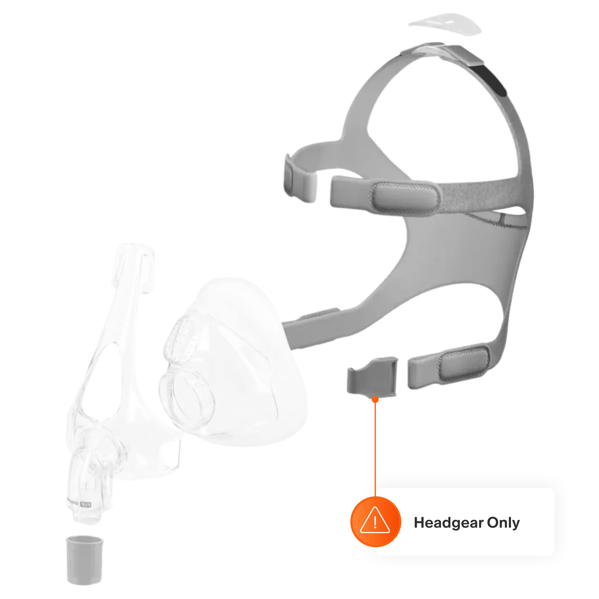 Headgear for Simplus Full Face CPAP Mask - Image 3