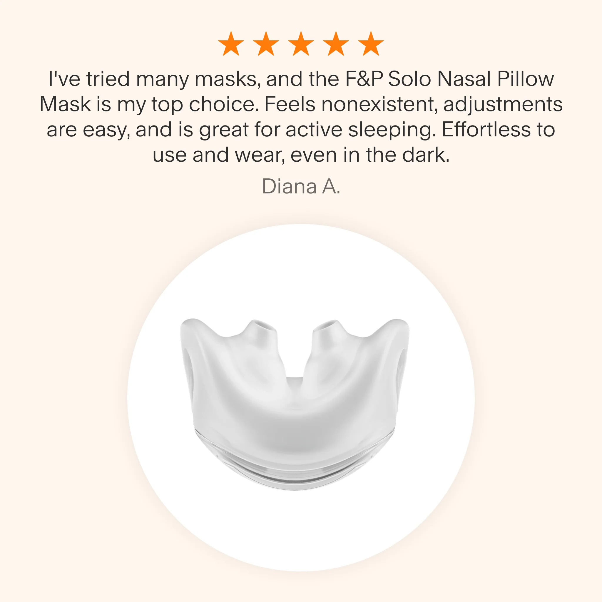 Solo Nasal Pillow CPAP Mask - Image 5