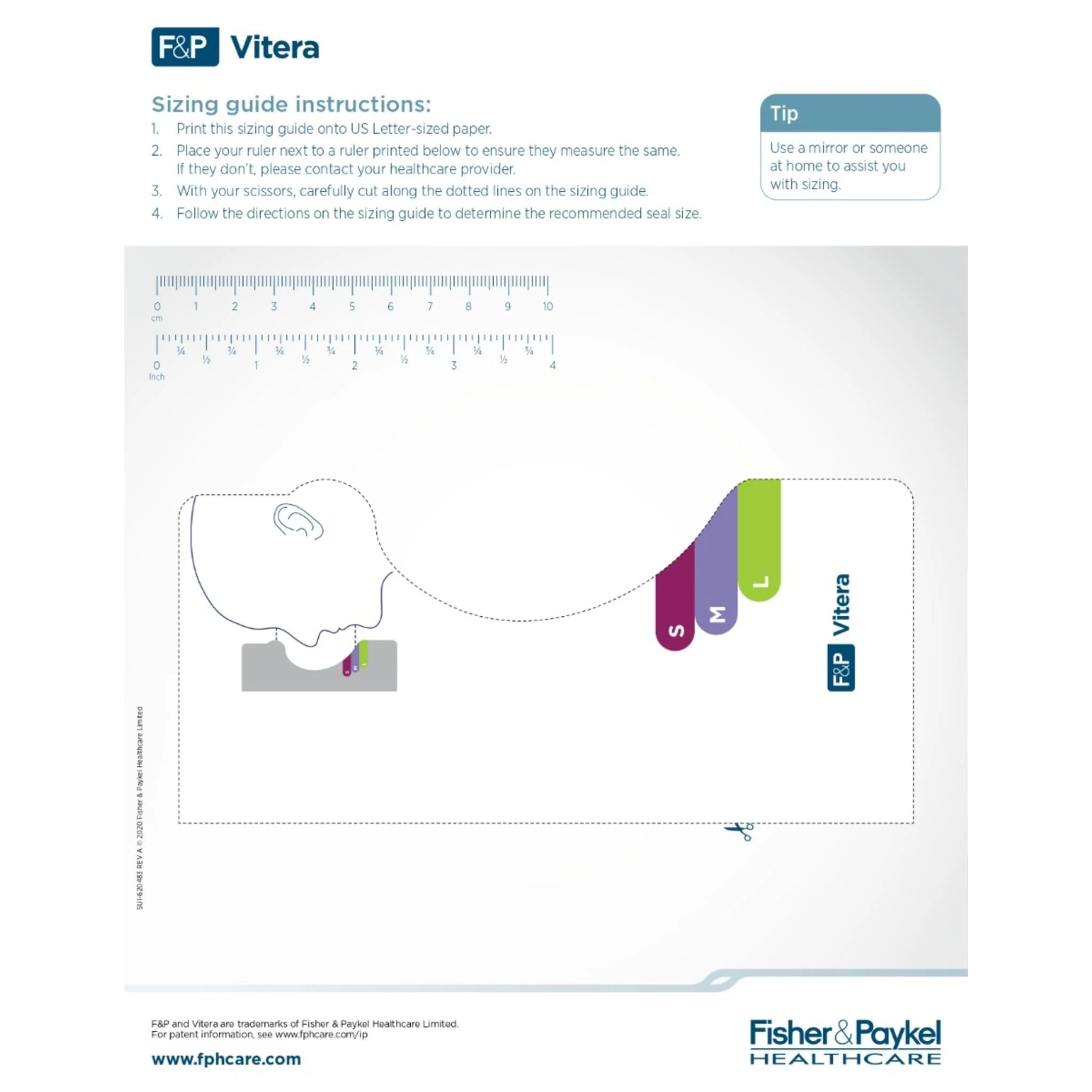 Fisher & Paykel Vitera Full Face Mask - Image 13