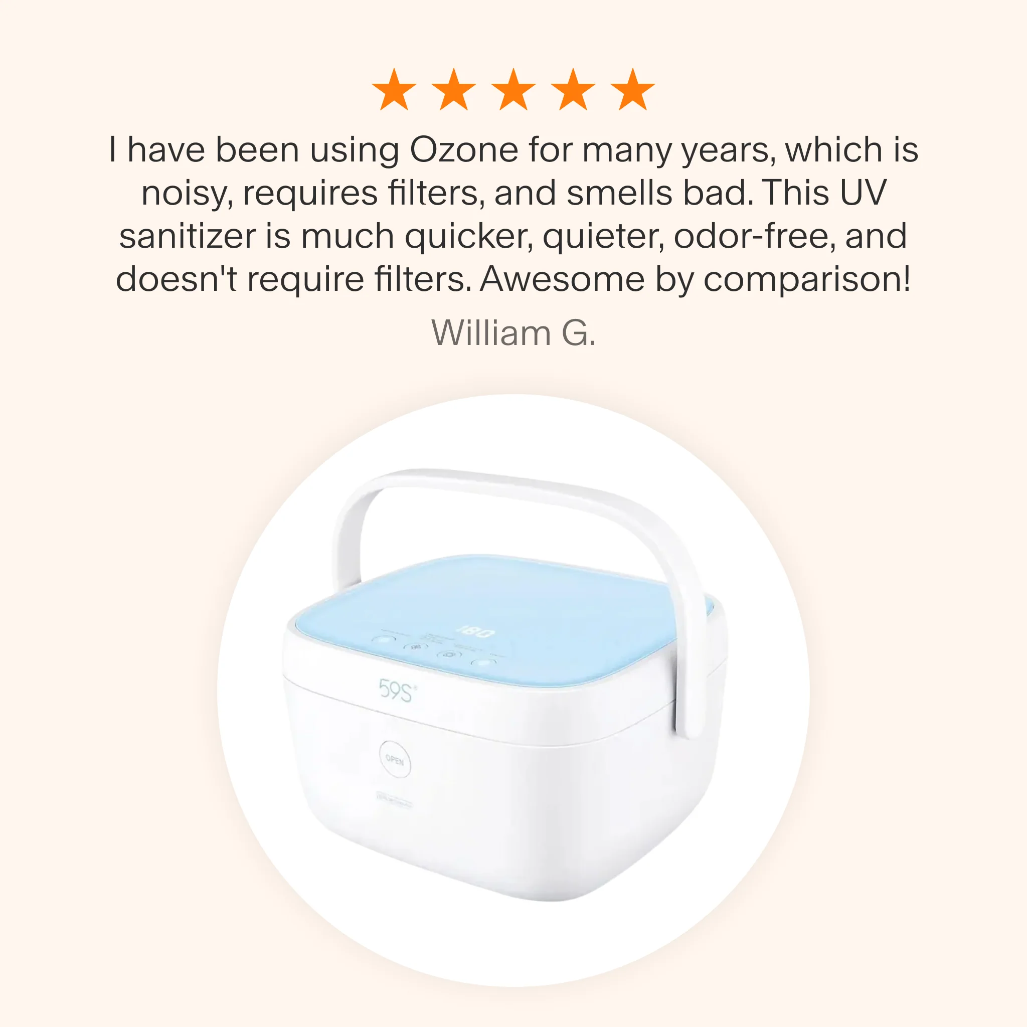 Liviliti Paptizer UVC LED Smart CPAP Sanitizer - Image 5