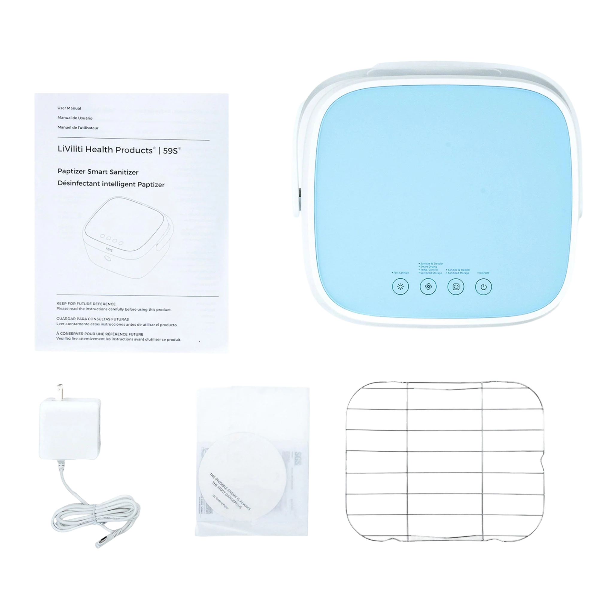 Liviliti Paptizer UVC LED Smart CPAP Sanitizer - Image 8