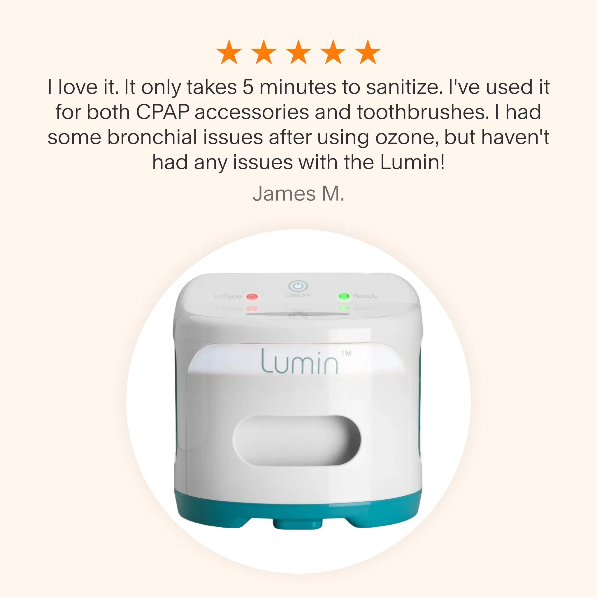 Lumin UV CPAP Sanitizer - Image 5