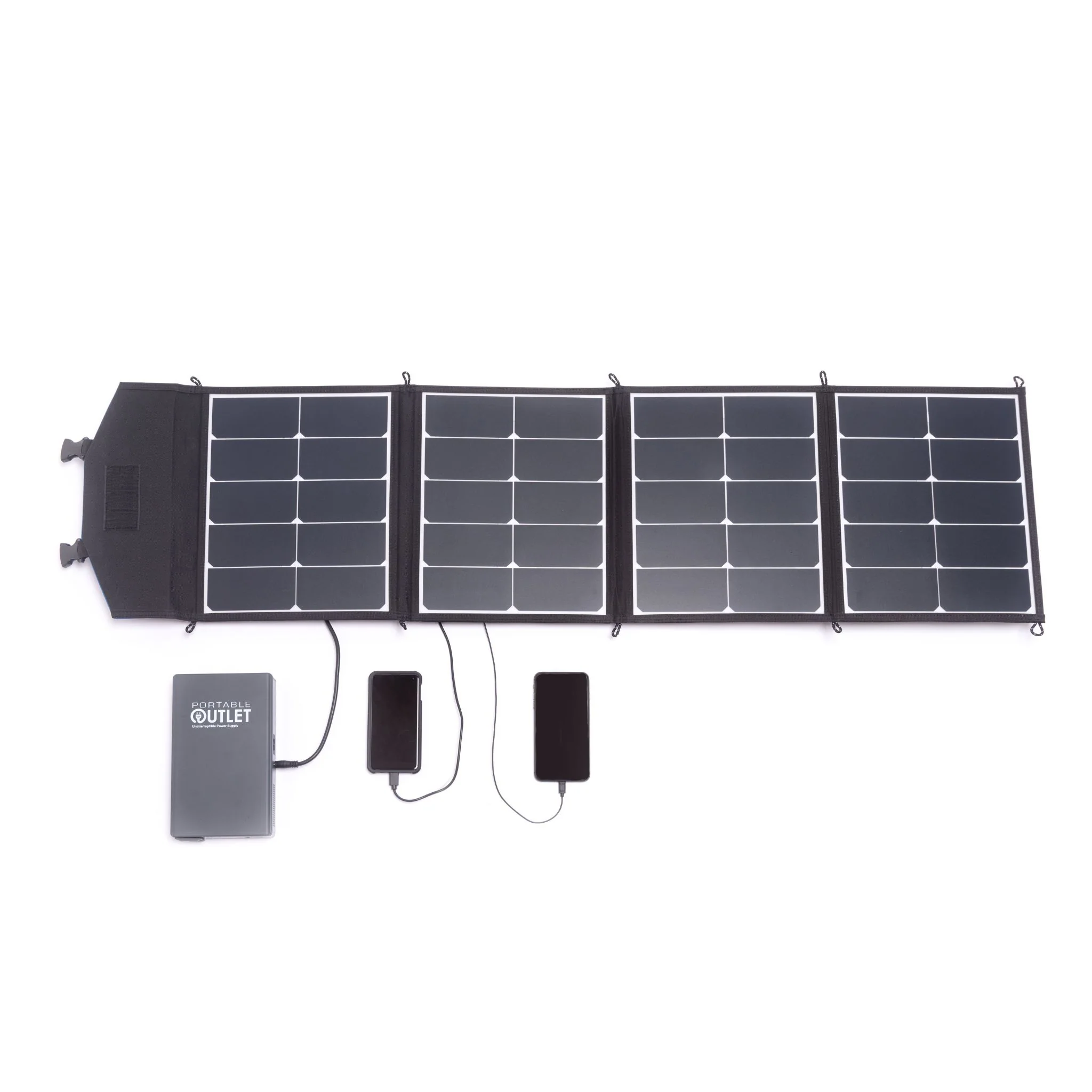 Portable Outlet 18V- 60W Solar Panel Charger - Image 2