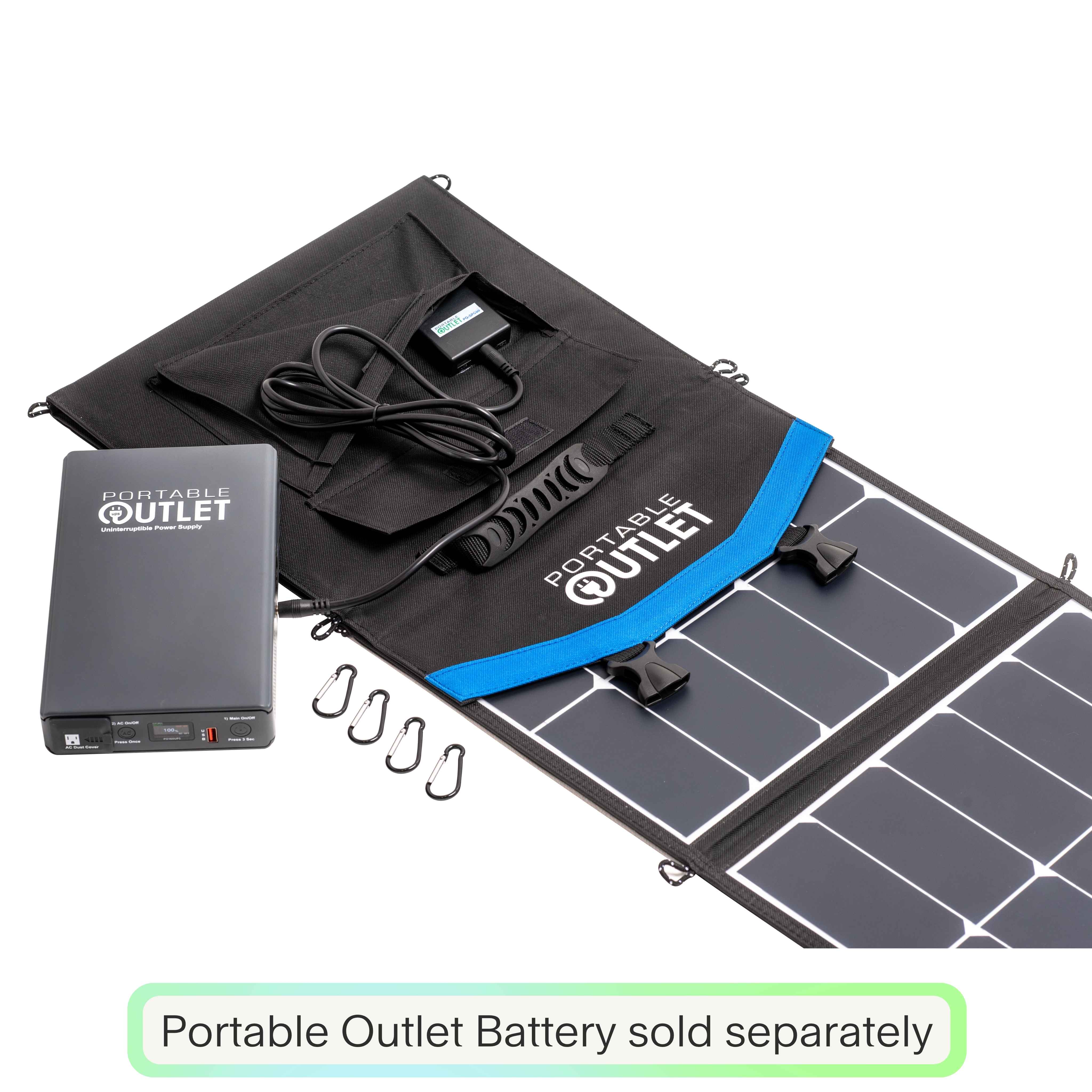 Portable Outlet 18V- 60W Solar Panel Charger - Image 3