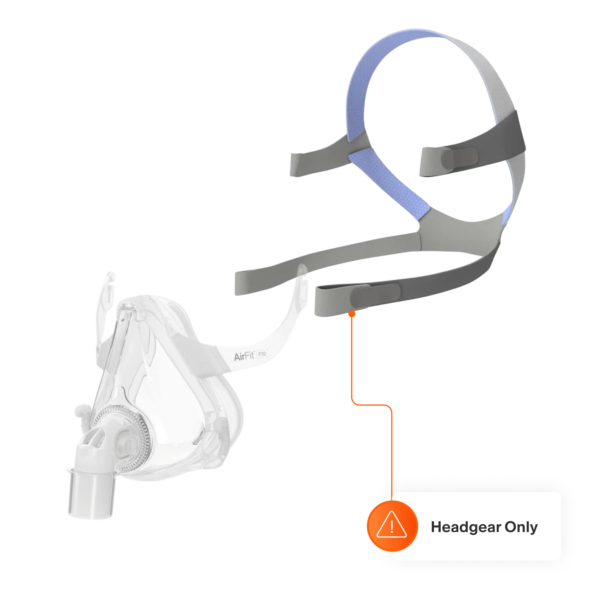 AirFit F10 Headgear - Image 3