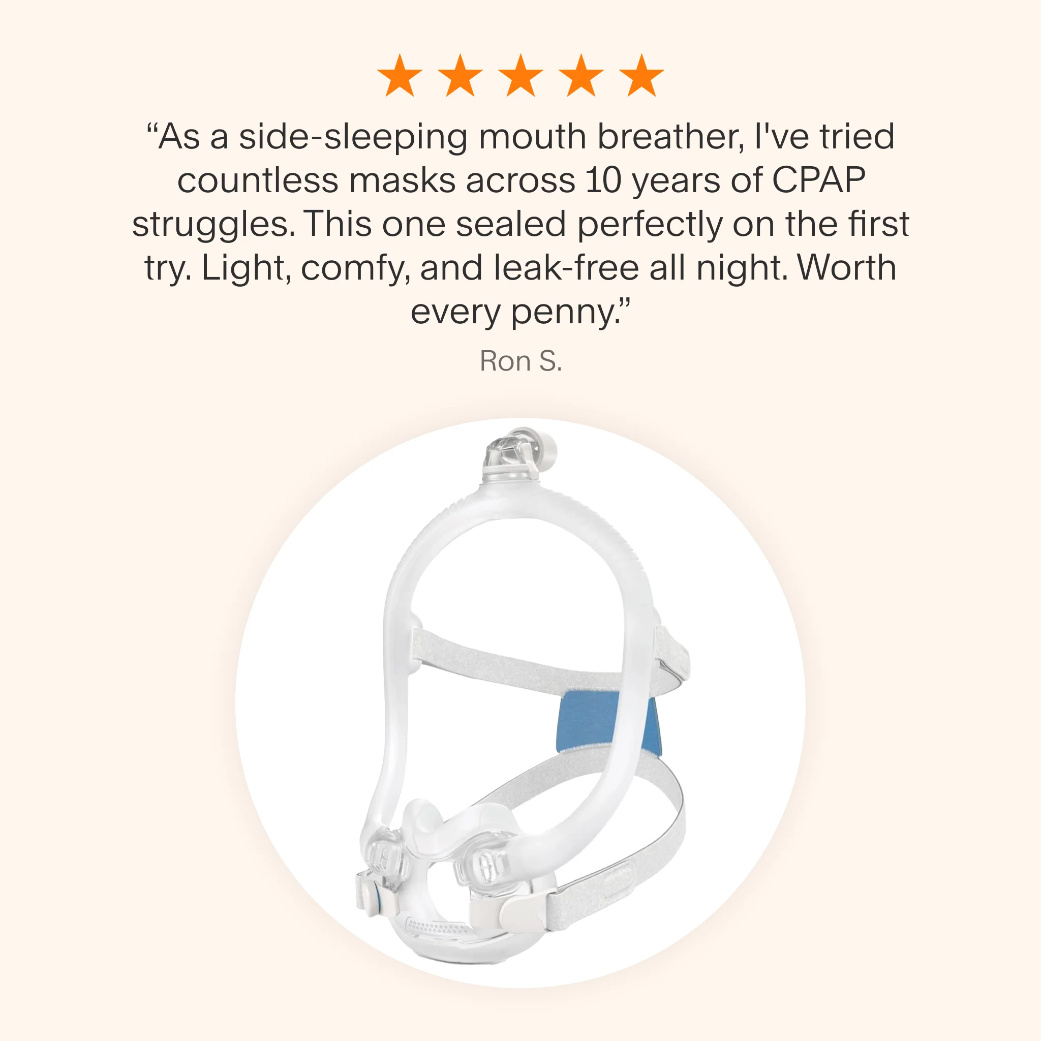 AirFit F30i Full Face CPAP Mask - Image 5