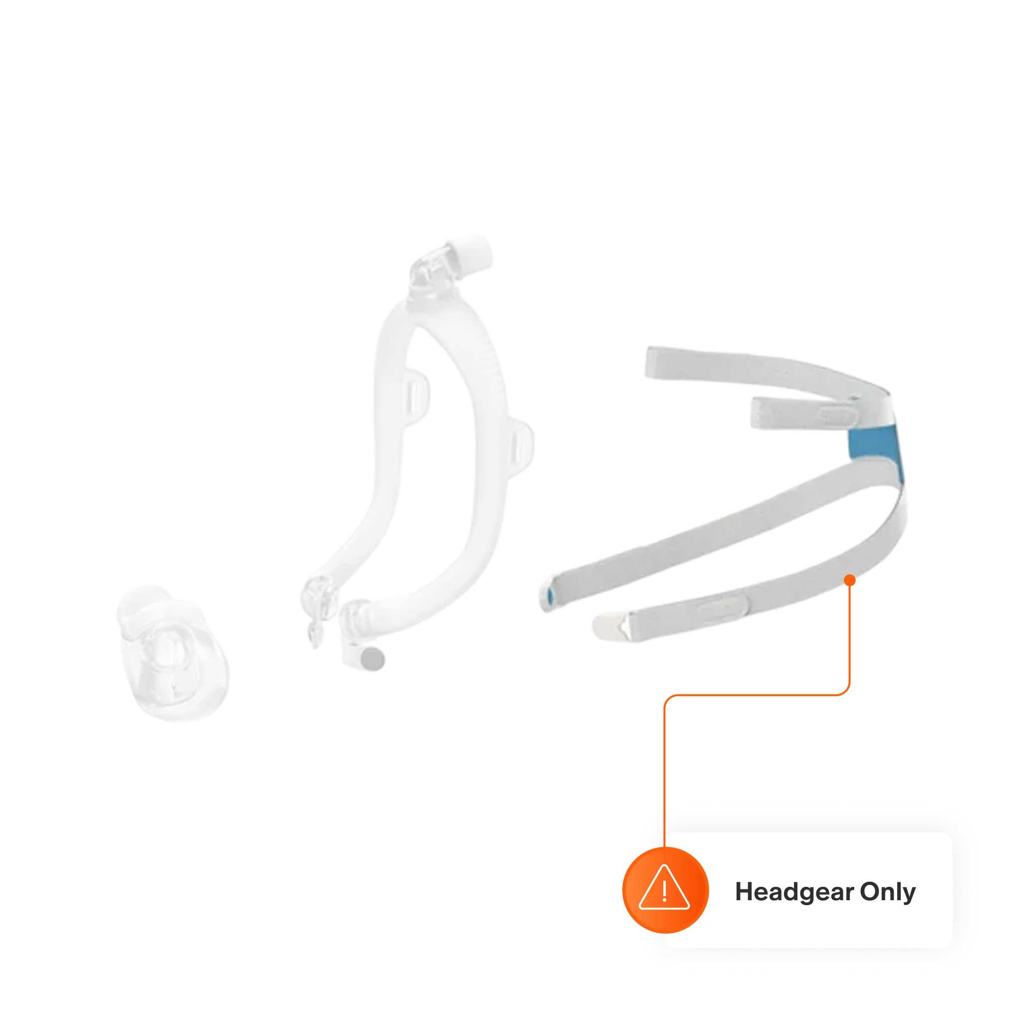 ResMed AirFit F30i Headgear - Image 2