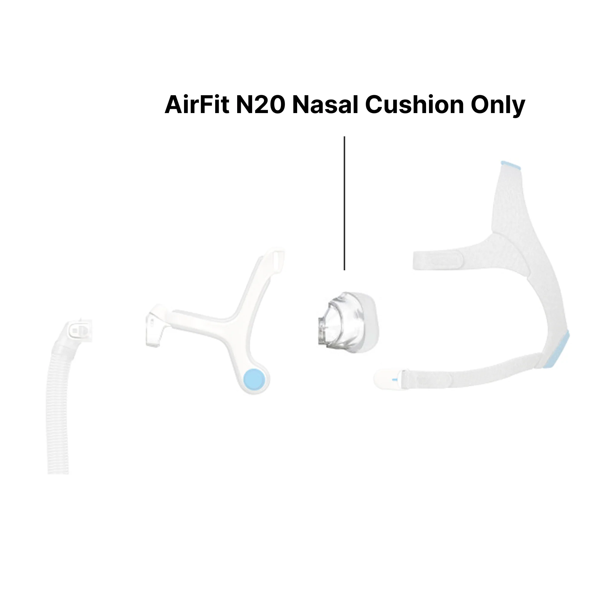 Cushion for AirFit N20 & AirFit N20 for Her Nasal CPAP Masks - Image 3