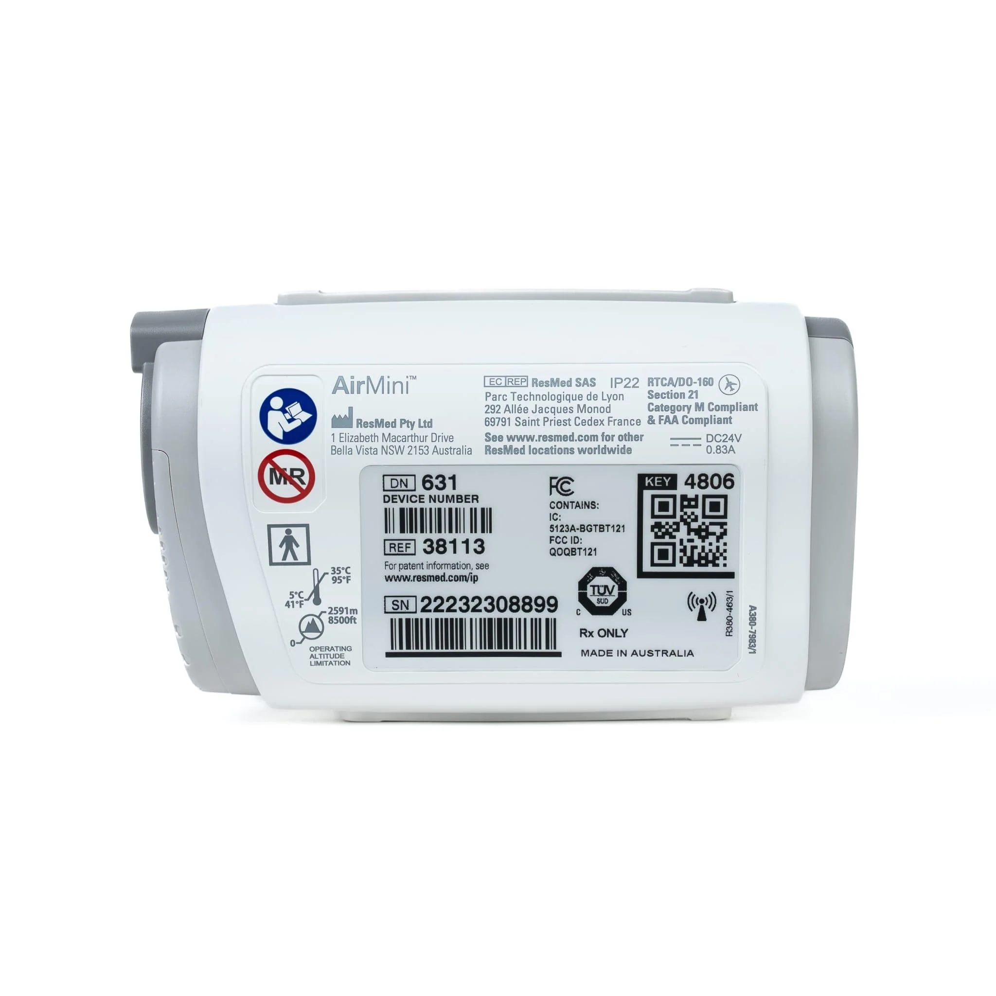AirMini AutoSet Travel CPAP Machine - Image 17