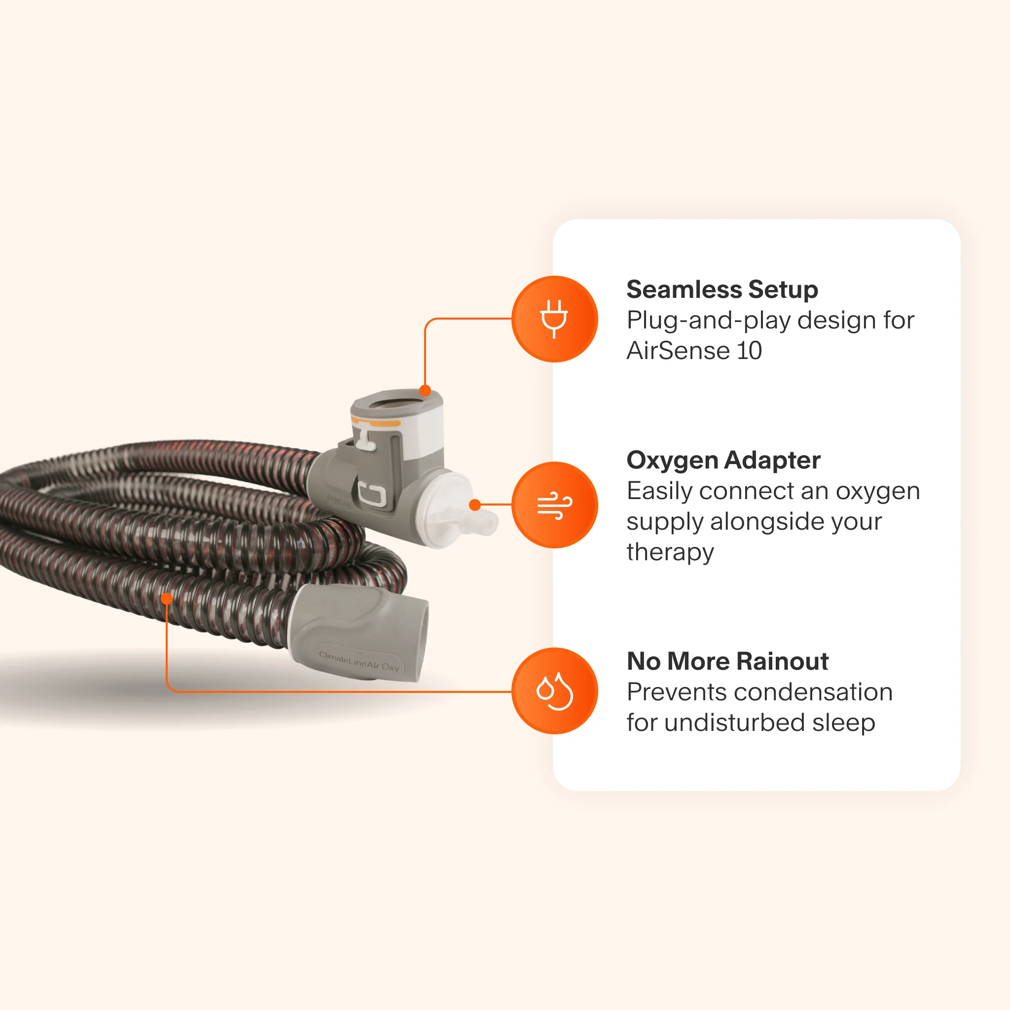 ResMed ClimateLineAir Oxy Heated Tubing - Image 4