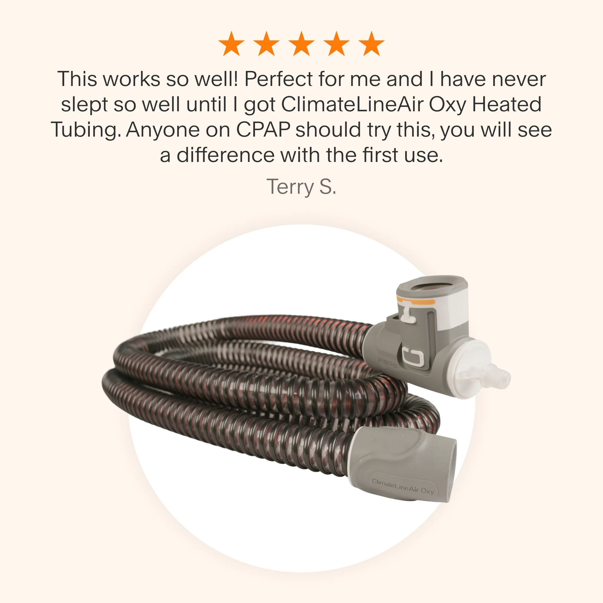 ResMed ClimateLineAir Oxy Heated Tubing - Image 5