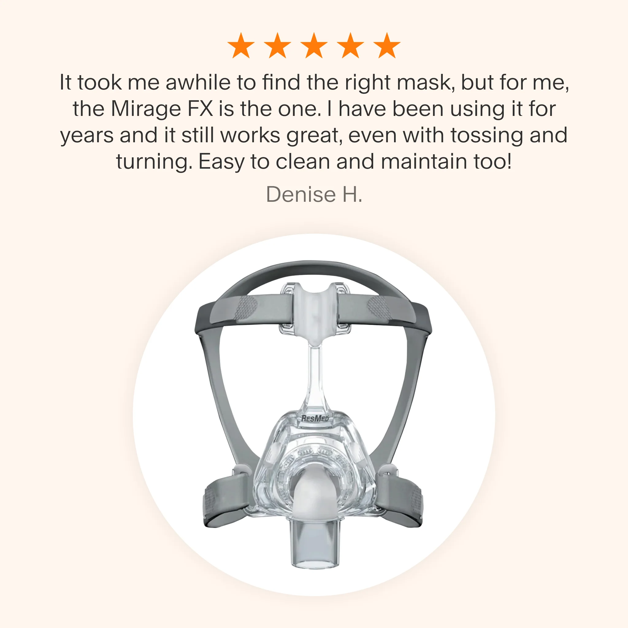 Mirage FX Nasal Mask - Image 5