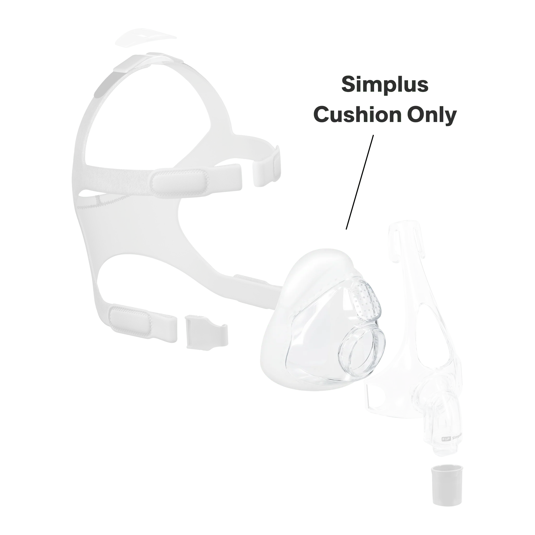 Cushion for Simplus Full Face CPAP Mask - Image 4