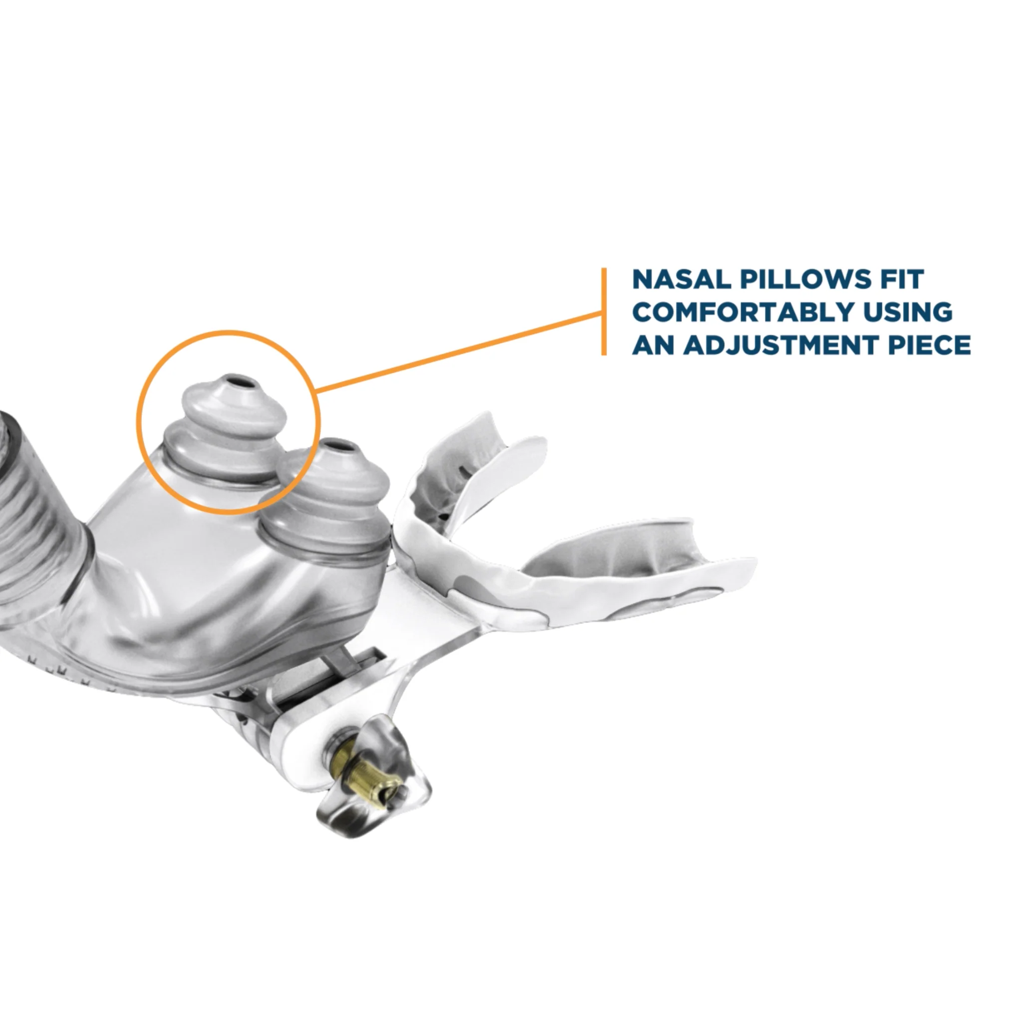 myTAP PAP Nasal Pillow CPAP Mask with Improved Stability Mouthpiece - Image 7